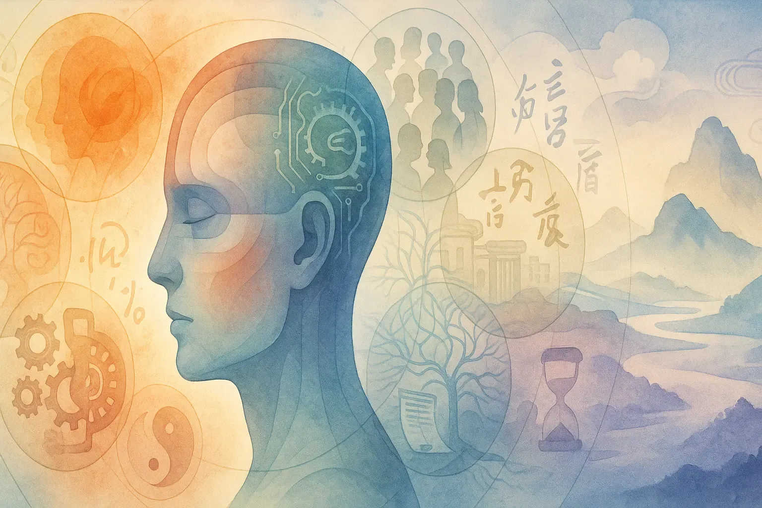 Seeing Through Ourselves: The Big Map of Human Cognitive Filters (East and West)