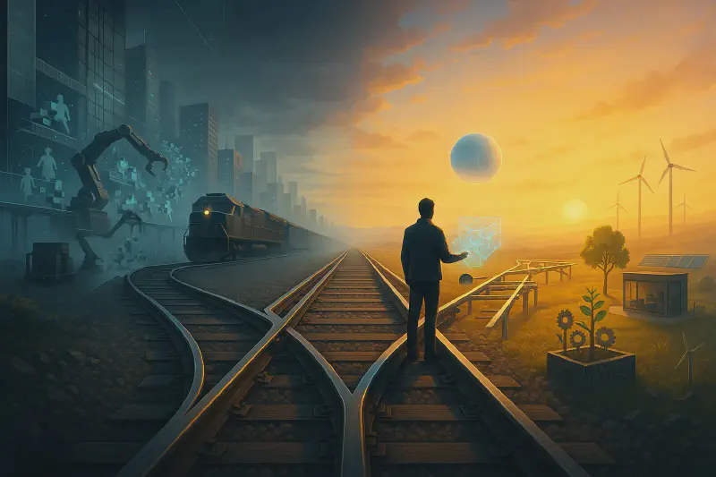 Featured image of post AI and the Zero-Sum Fallacy: Why Tech CEOs' AI Talk Might Mislead You