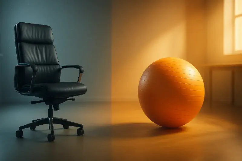 Featured image of post 从弹力球到无痛关节：你以为舒服的椅子，其实是“健康杀手”？