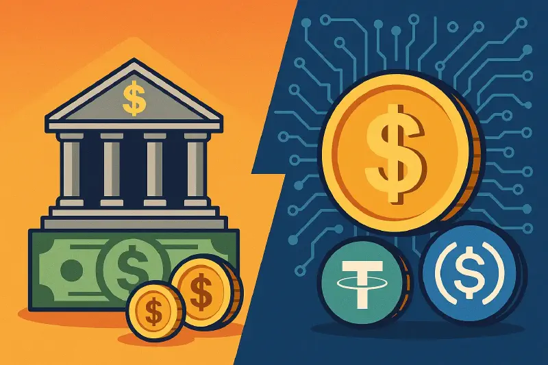 Featured image of post My Dad's Stablecoin Hype and What I Actually Learned About Digital Money