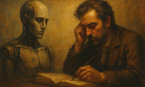 Featured image of post Why AI Can't Write the Story That Change Us