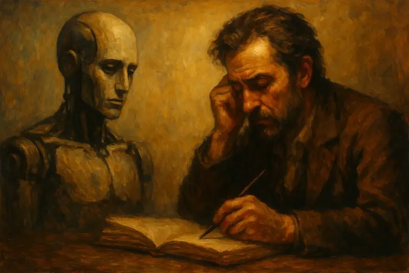 Featured image of post Why AI Can't Write the Story That Change Us